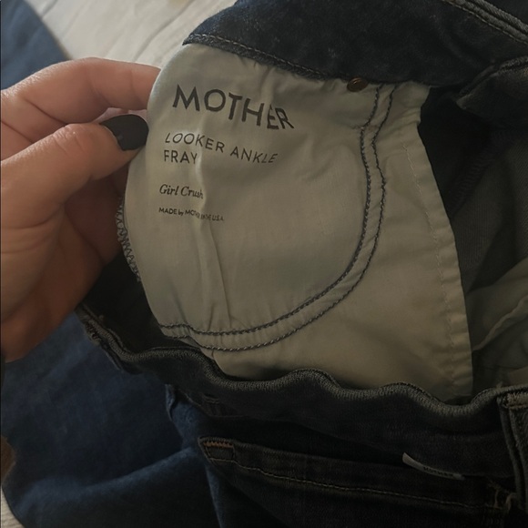 MOTHER Size 26 Looker Ankle Fray Jeans - Picture 4 of 7